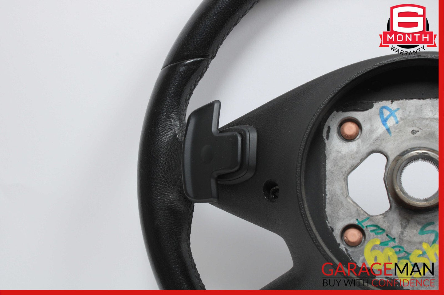 Mercedes X164 GL450 R350 Driver Steering Wheel Black w/ Paddle Shifters OEM