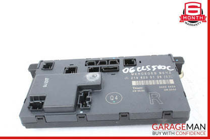06-11 Mercedes W219 CLS500 Front Right Side Door Computer Control Module OEM