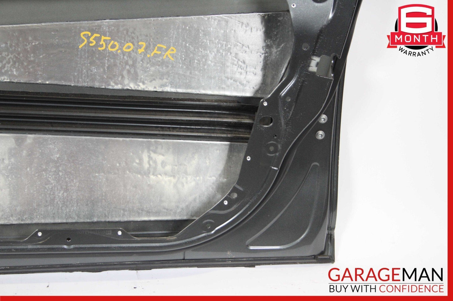 07-13 Mercedes W221 S550 Front Right Side Exterior Door Shell Designo Graphite