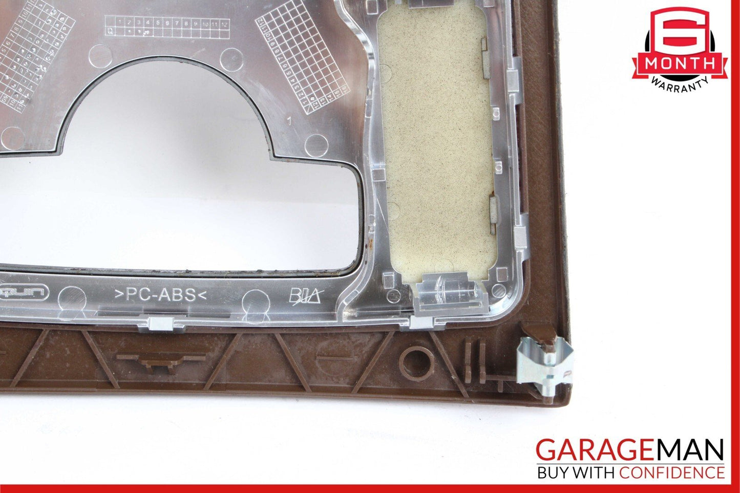 10-13 Mercedes W212 E400 E350 E550 Center Console Switch Trim Cover Bezel Wood