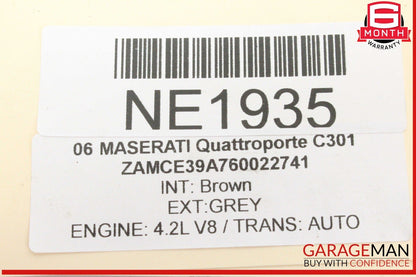 03-08 Maserati Quattroporte M139 Brake Fluid Reservoir 203903 OEM