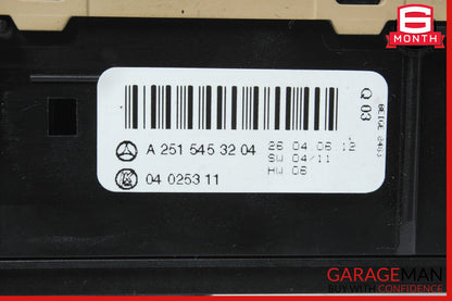 06-11 Mercedes W251 R500 ML450 Headlight Control Switch Module 2515453204 OEM