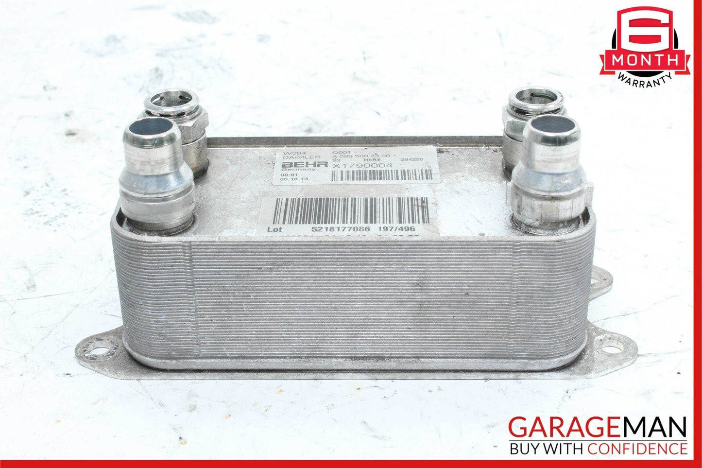 12-15 Mercedes W204 C250 SLK250 SLK350 Transmission Oil Cooler Radiator Assy OEM