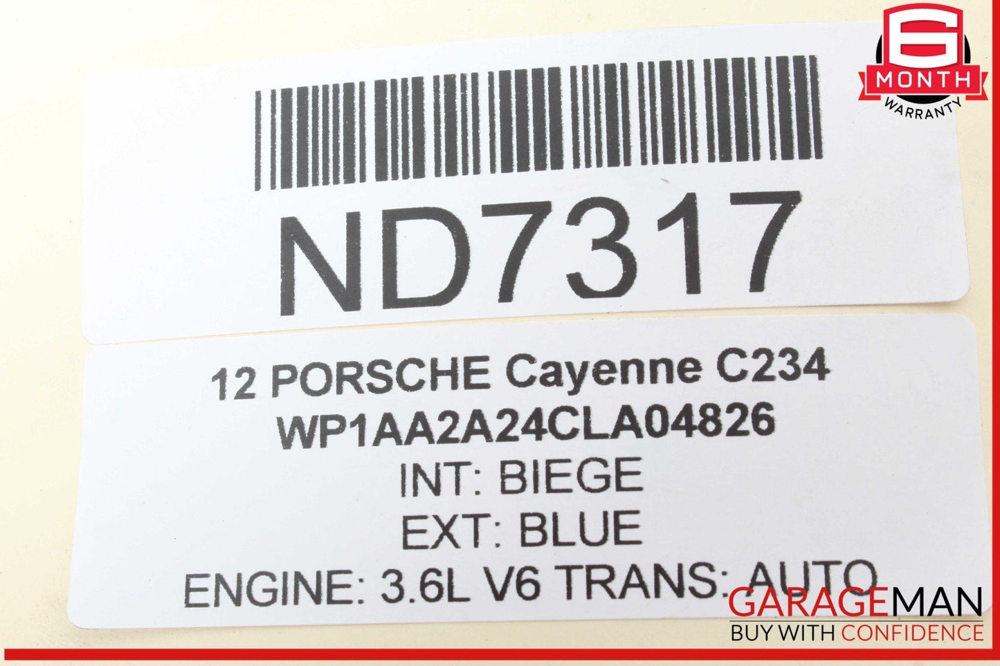 11-18 Porsche Cayenne 958 AC A/C Air Conditioning Compressor Pump OEM