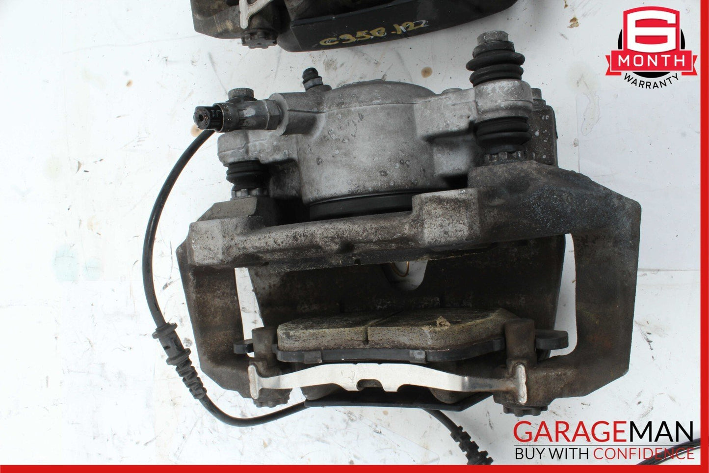 12-15 Mercedes W204 C350 TRW Front Right & Left Side Brake Caliper Calipers Set