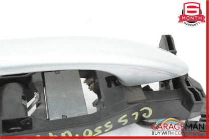 06-11 Mercedes W219 CLS500 Front Right Keyless Go Exterior Door Handle Silver