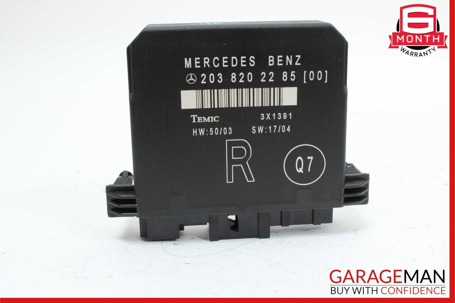 01-07 Mercedes W203 C230 C240 C320 Rear Right Door Control Module 2038202285 OEM