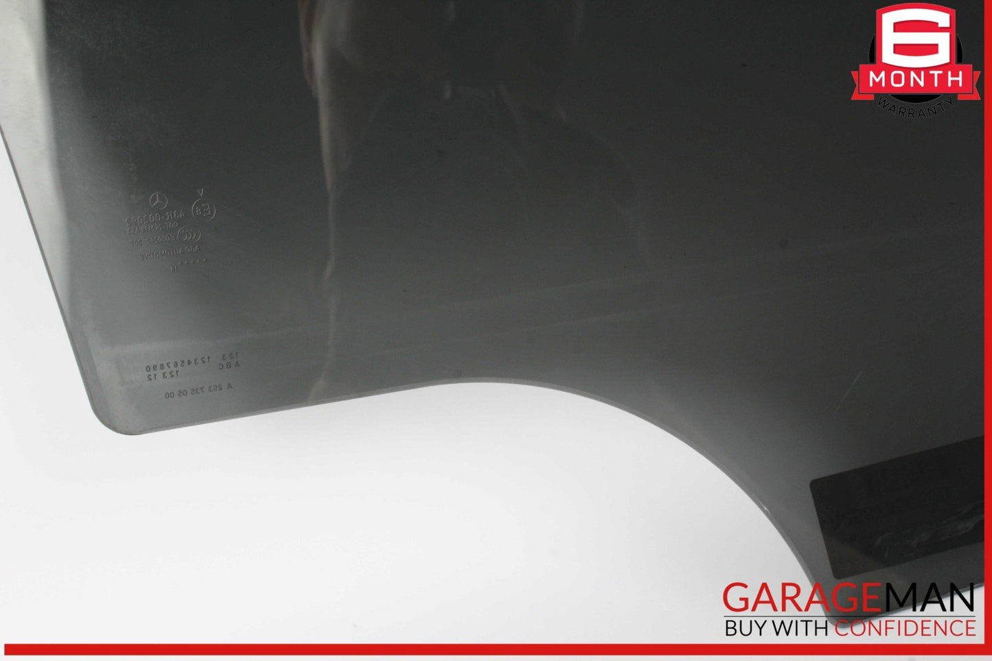 16-22 Mercedes X253 GLC350e Rear Left Driver Side Door Window Glass OEM