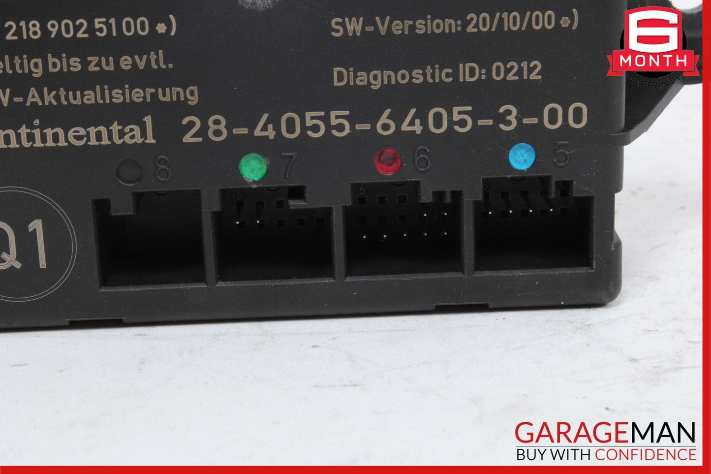 08-18 Mercedes W204 C250 E550 CLS550 Rear Left Side Door Control Module