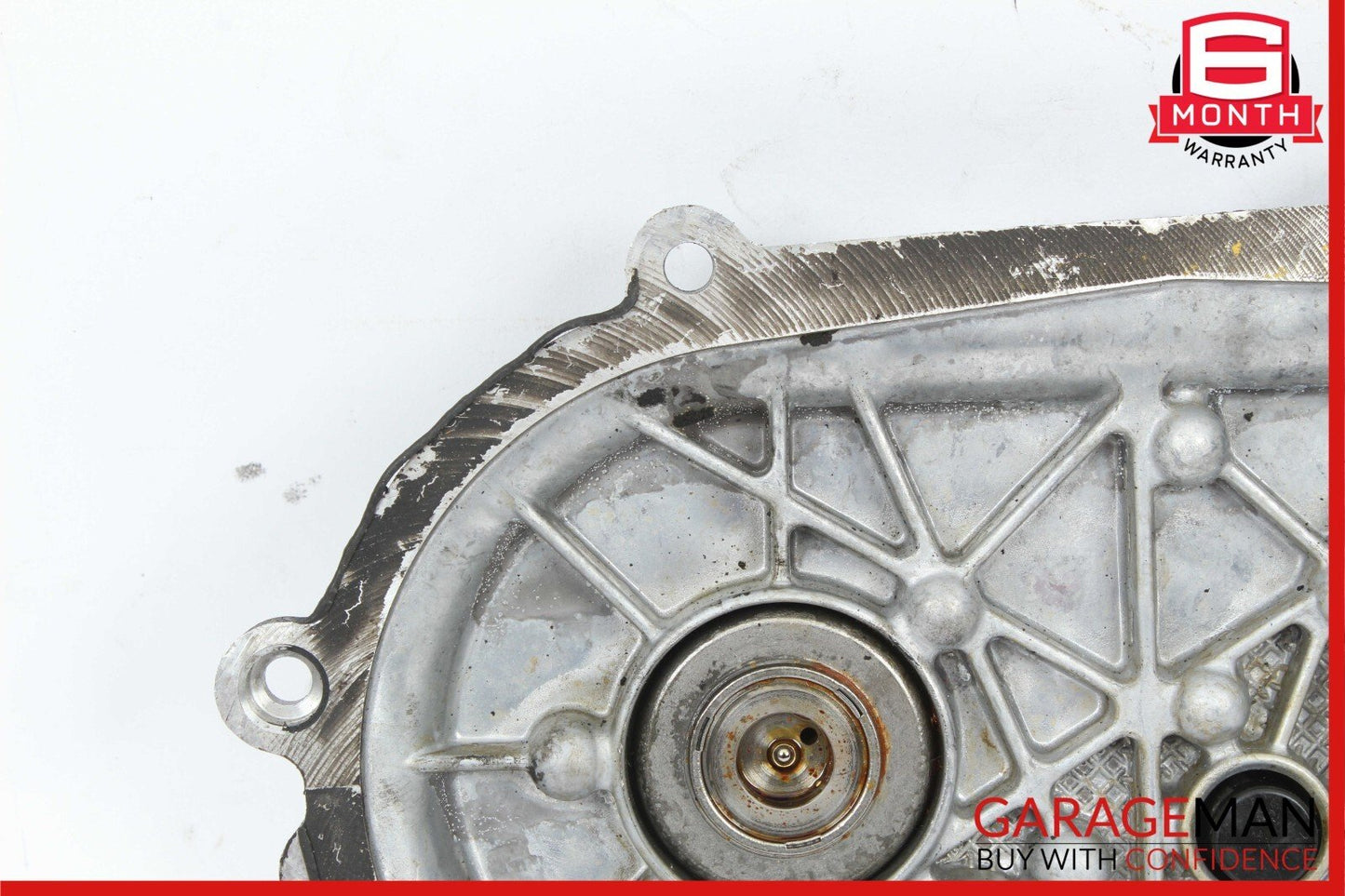 06-13 Mercedes W211 EE50 S550 Front Right Engine Timing Chain Cover Plate OEM