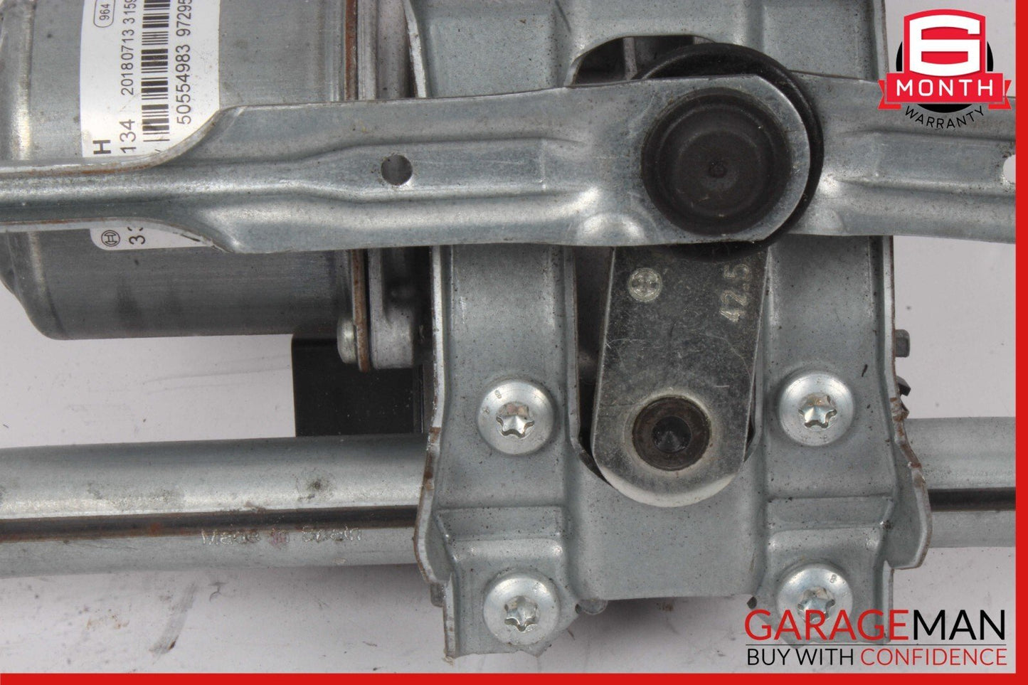 17-22 Alfa Romeo Giulia Front Windshield Wiper Motor Linkage Assembly OEM