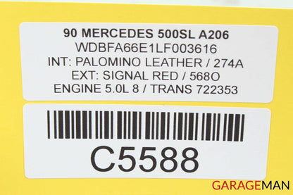 90-02 Mercedes R129 500SL Rear Right Passenger Side Suspension Lower Control Arm