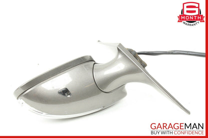 06-08 Mercedes W219 CLS500 Front Left Driver Side Mirror Door Rear View Grey OEM