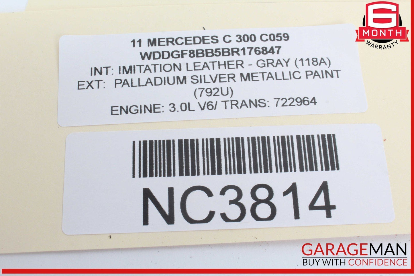 08-18 Mercedes W204 C300 E350 E400 Front Right Side Door Control Module Unit OEM
