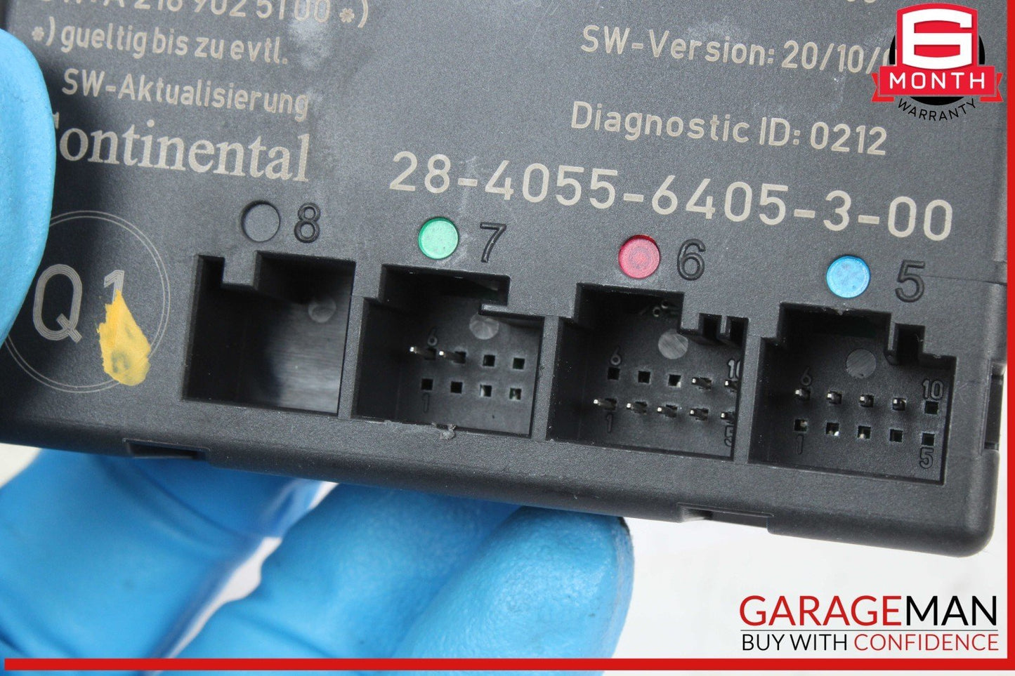 08-18 Mercedes W204 C250 C300 Rear Left Side Door Control Module Unit OEM