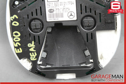 03-11 Mercedes W211 E500 CLS350 Rear Overhead Top Upper Dome Light Lamp OEM
