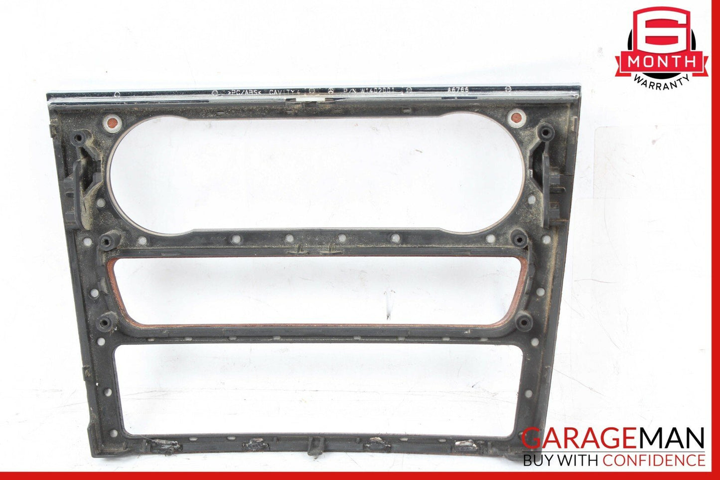 06-12 Mercedes W164 ML350 GL450 Center Console Control Trim Bezel Panel Wood OEM