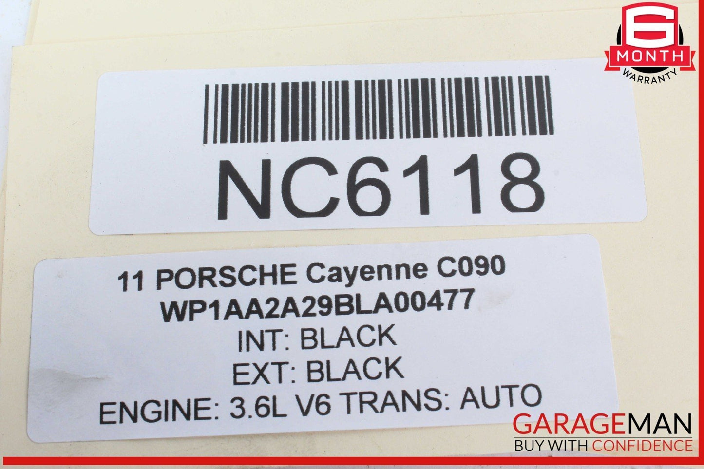 11-18 Porsche Cayenne 958 Front Left Driver Side Door Lock Latch Actuator OEM