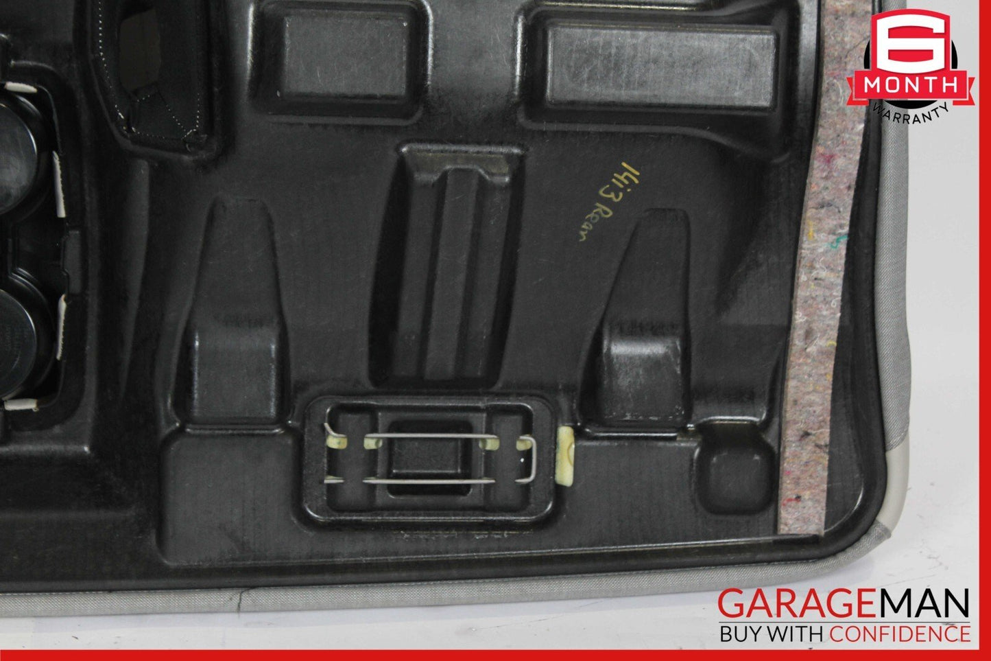 14-21 BMW i3 I01 Hybrid Rear Lower Seat Cushion Bottom Bench Gray OEM