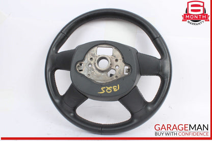 13-17 Audi Q5 Front Left Driver Side Multifunctional Steering Wheel Black OEM