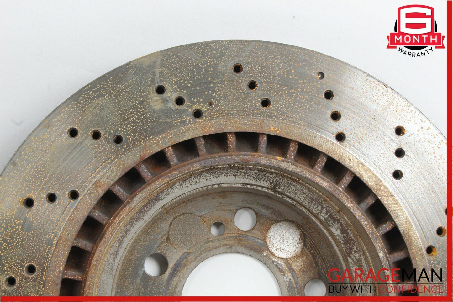 03-09 Mercedes W211 E350 AWD Brembo Rear Right & Left Side Brake Rotor Disc Set