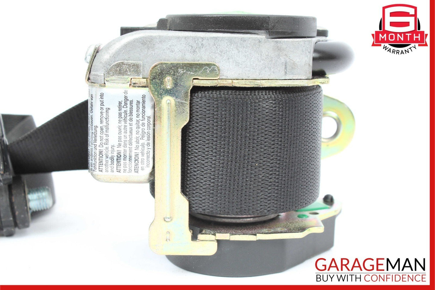 99-04 Mercedes R170 SLK230 Front Right Seat Belt Seatbelt Retractor Black