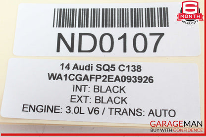 14-17 Audi SQ5 Front Right Passenger Side Door Lock Latch Actuator 8J1837016D