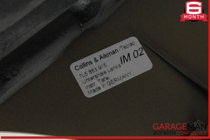 03-10 Porsche Cayenne 955 957 Steering Column Trim Cover 7L5863915 OEM