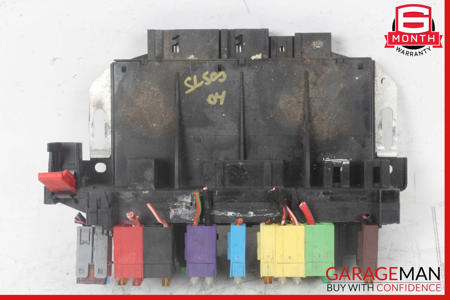 03-12 Mercedes R230 SL500 SL55 AMG Rear SAM Fuse Box Relay Module OEM