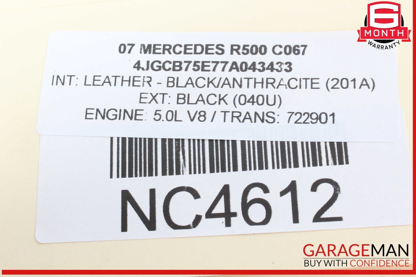 03-12 Mercedes W251 R500 ML500 Front Right Side Seat Control Module OEM