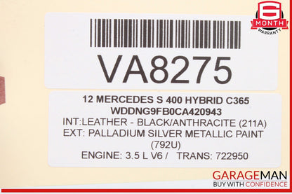 07-14 Mercedes W221 S400 Hybrid Front Right Side Door Lock Latch Actuator OEM
