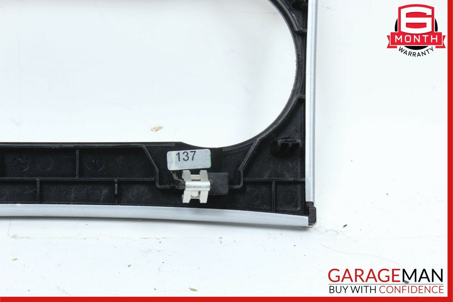 08-14 Mercedes W204 C250 C300 C350 AC A/C Climate Control Switch Trim Bezel
