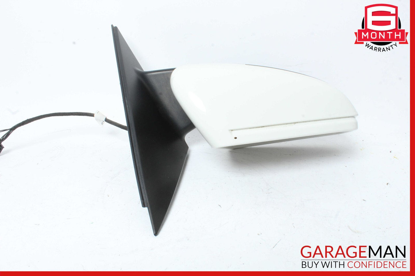 12-14 Mercedes W204 C250 C350 Right Side Rear View Door Mirror White OEM