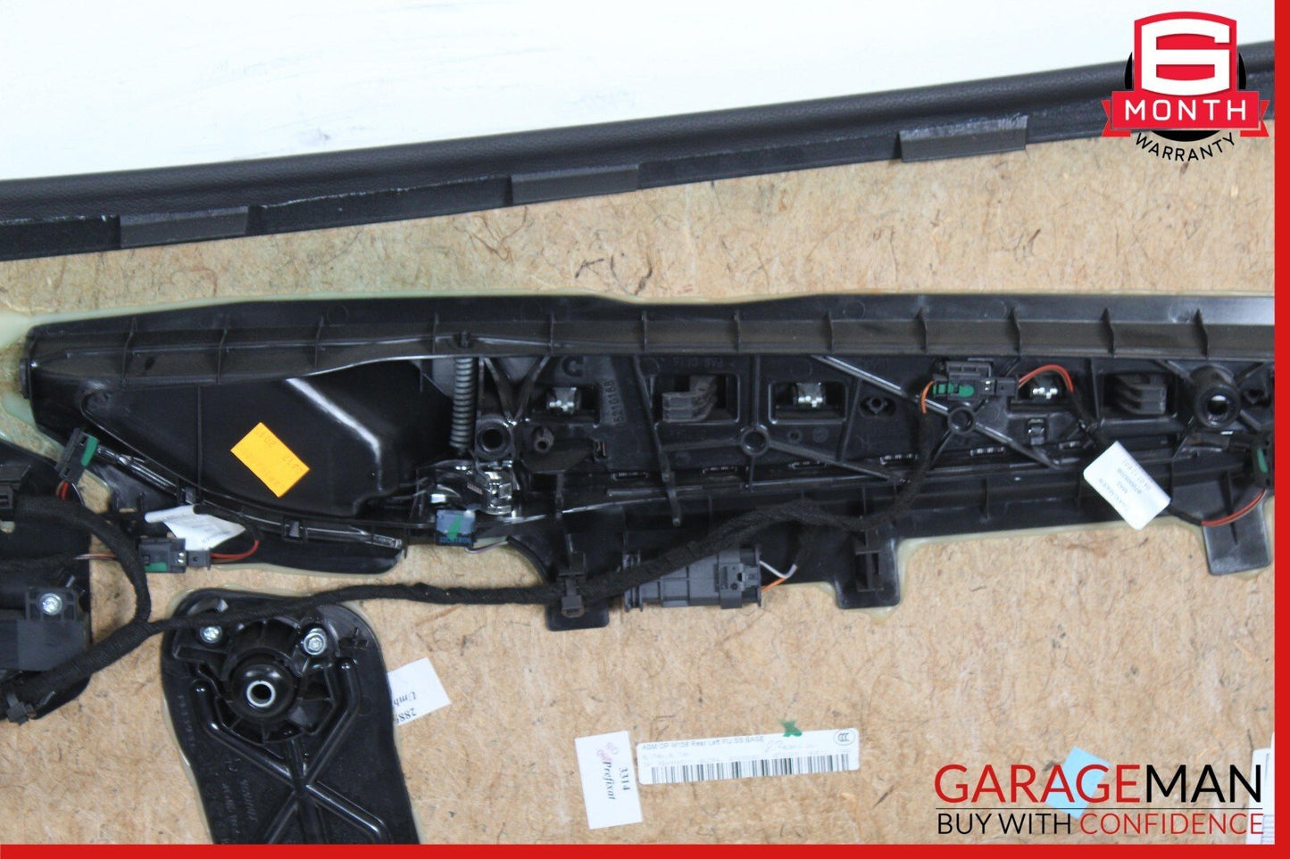 14-17 Maserati Quattroporte SQ4 M156 Rear Left Side Interior Door Panel OEM