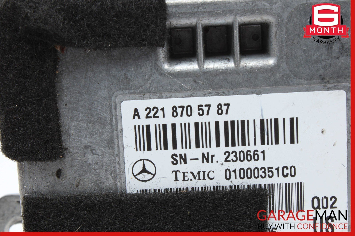 07-14 Mercedes W221 S63 CL550 Voice Language Communication Control Module Unit