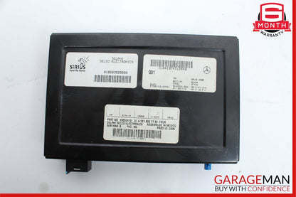 Mercedes W221 S550 SLK350 C350 Sirius Satellite Radio Module Receiver OEM