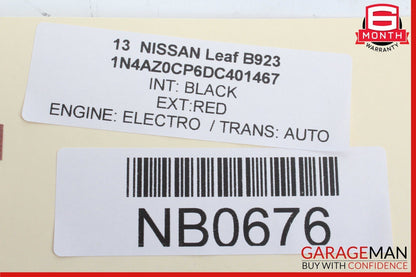 12-16 Nissan Leaf Steering Column Combination Turn Signal Switch 255603KA0B