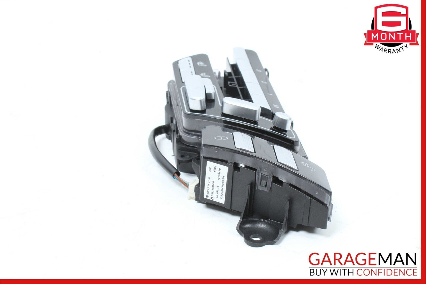 07-14 Mercedes S550 CL550 Front Right Seat Adjust Control Memory Switch Set OEM