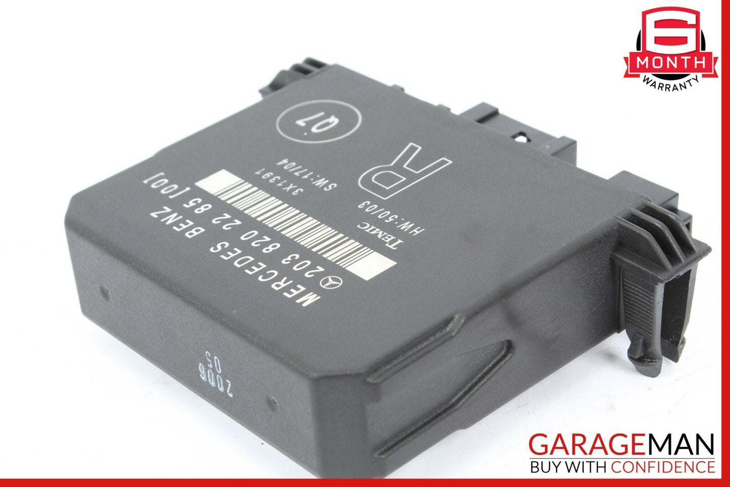 01-07 Mercedes W203 C55 AMG C230 Rear Right Side Door Controller Module Unit