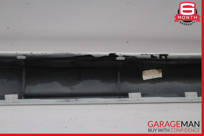 12-14 Mercedes W204 C350 C250 Coupe Sport Right Side Rocker Skirt Moulding White