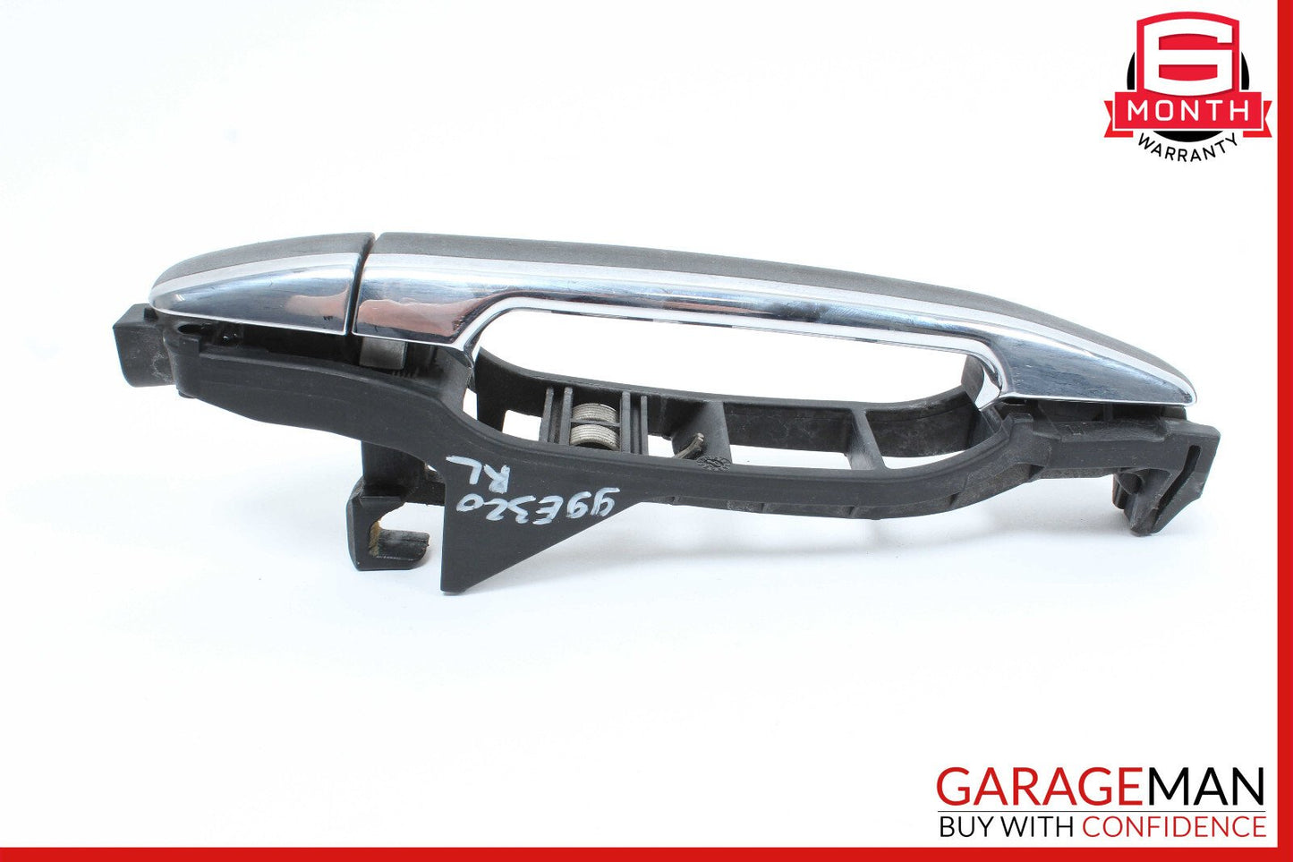 98-02 Mercedes W210 E320 Rear Left Driver Side Exterior Door Handle Black OEM