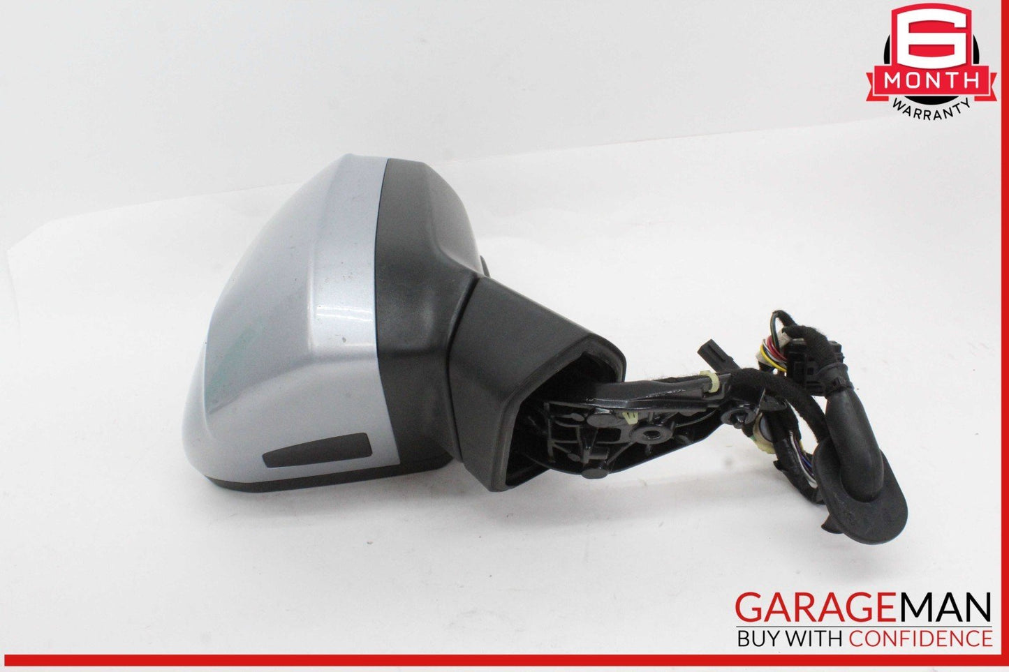 19-24 Audi Q3 Front Left Driver Side Door Rear View Mirror Silver OEM