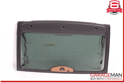03-10 Porsche Cayenne 957 Rear Tailgate Lift Gate Window Glass Panel Assembly