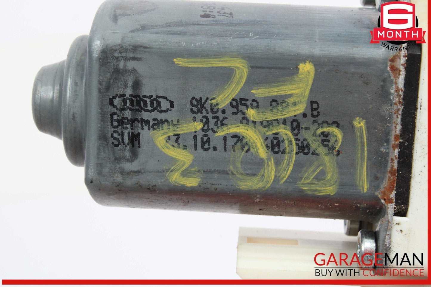 12-18 Audi Q3 SQ5 Front Left Driver Side Window Regulator Motor 8K0959801B OEM