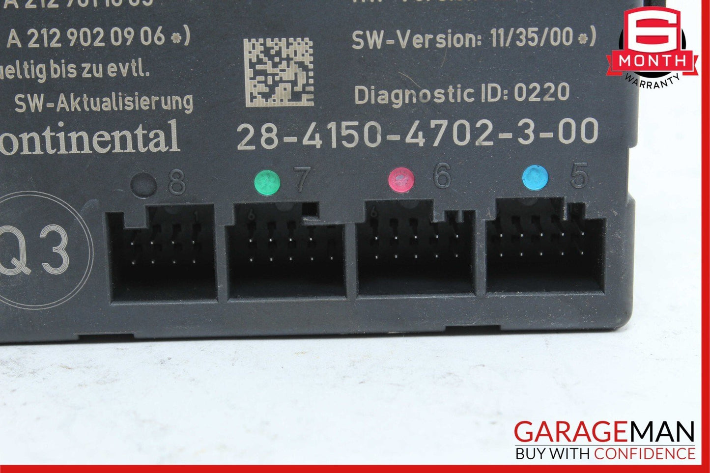 08-18 Mercedes SLK250 CLS500 C250 E350 Front Left Side Door Control Module Unit