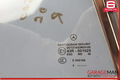 03-12 Mercedes R230 SL500 SL55 AMG Rear Right Side Quarter Window Glass OEM
