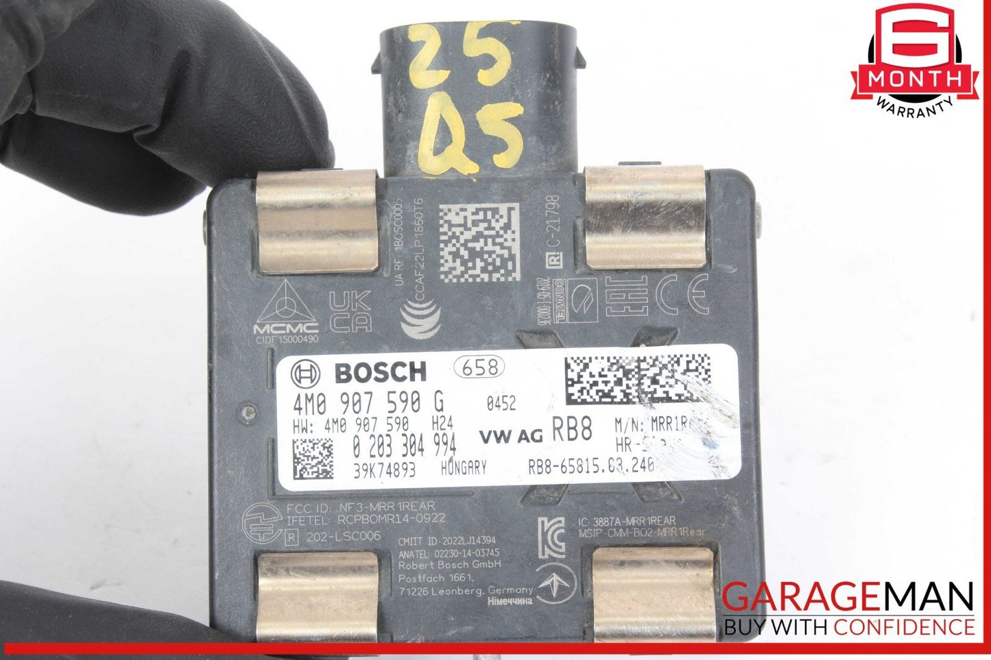 17-25 Audi Q5 A5 S5 RS5 Rear Left Driver Side Bind Spot Radar Sensor Module OEM