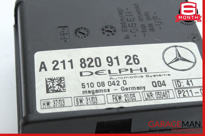 Mercedes SL500 SLK280 CL500 S430 E320 CLK500 Anti Theft Alarm Module Unit