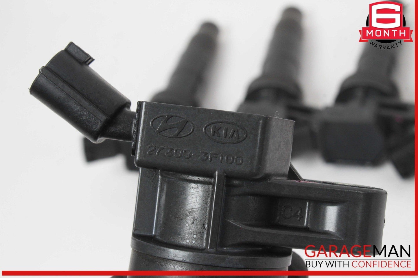 15-17 Hyundai Genesis G80 Engine Ignition Coil Set of 8 Pc 27300-3F100 OEM