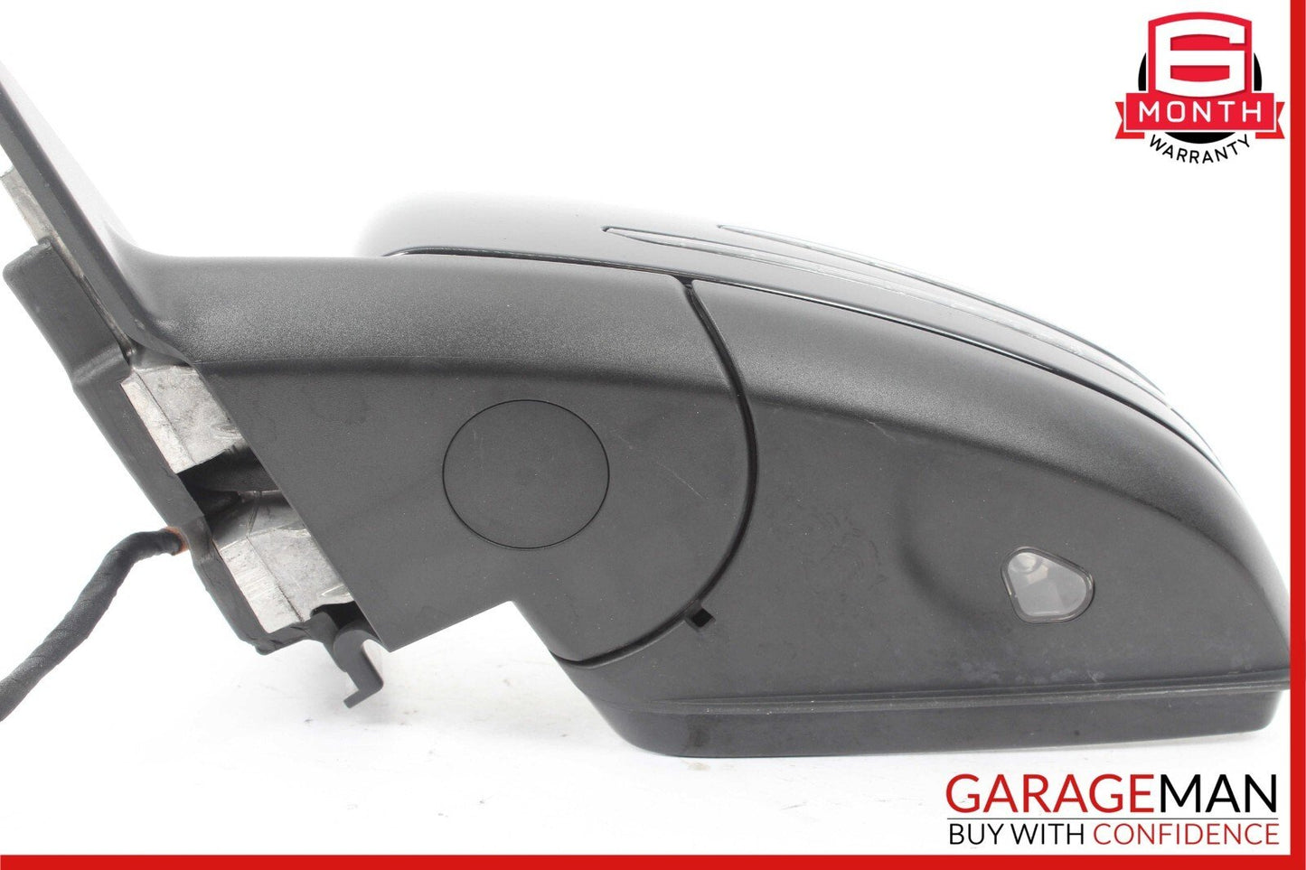 12-14 Mercedes W204 C300 Front Left Side Mirror Door Rear View Glass Black OEM